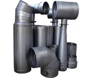 Повітропроводи з оцинкованої сталі