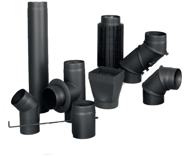 Дымоход черный